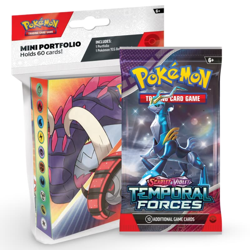 Scarlet & Violet: Temporal Forces Mini Portfolio - Pokemon