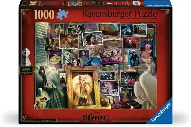 Ravensburger - Villanous Cruella de Vil Jigsaw Puzzle (1000 pcs.)