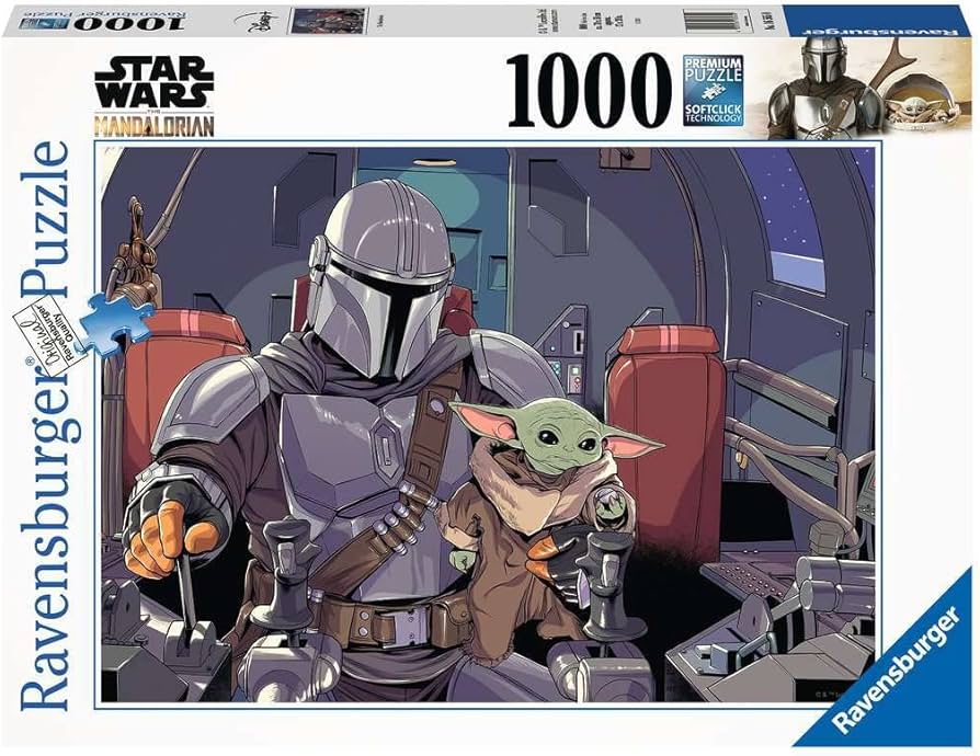 Ravensburger Star Wars the Mandalorian Jigsaw Puzzle - 1000 pcs.