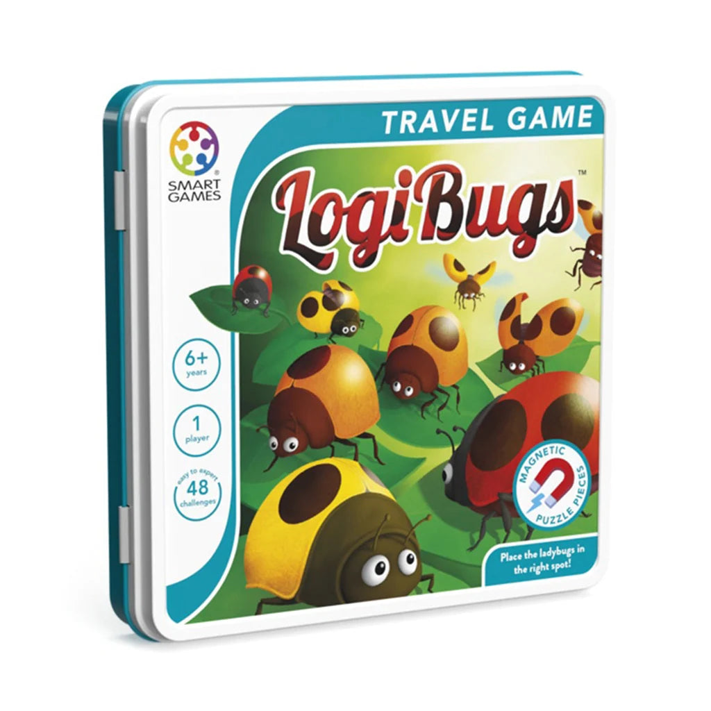 Smart Games - Magnetic Travel Tin: Logi Bugs (Nordic)