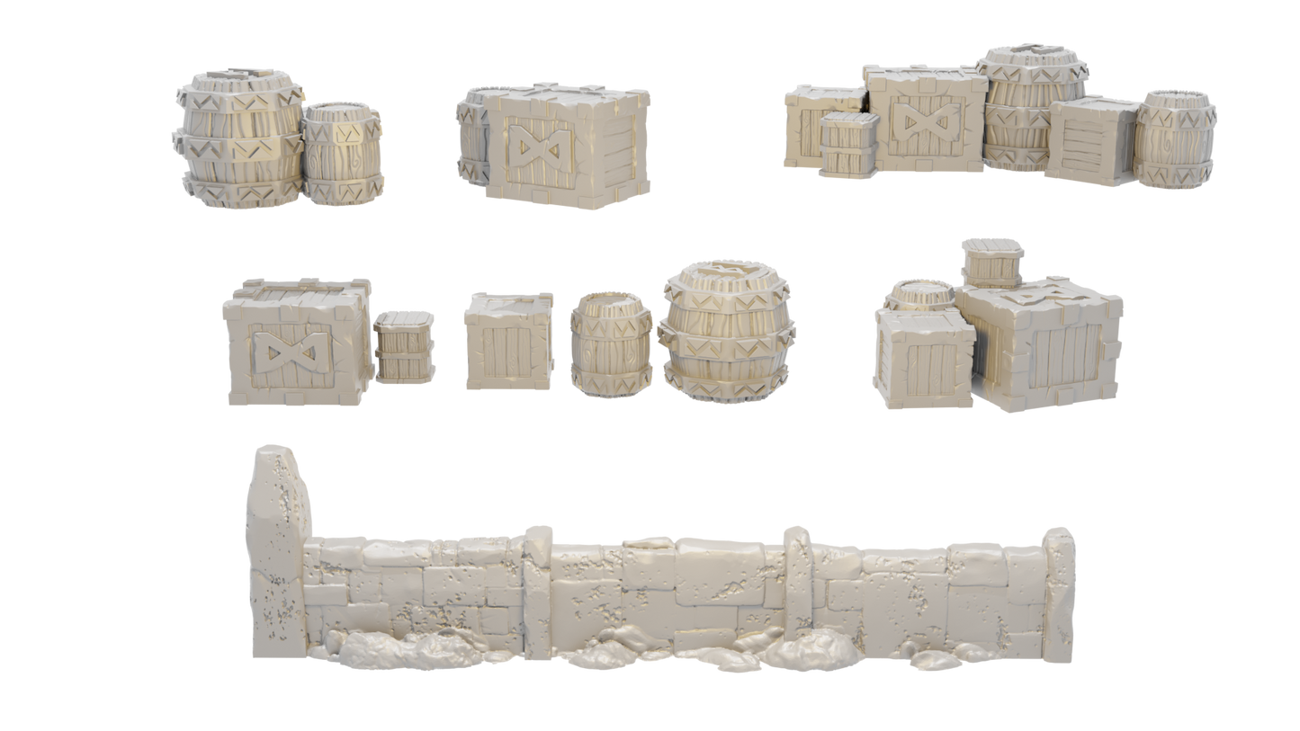 Scatter Terrain Bundle ~ Kingdom of Durak Deep