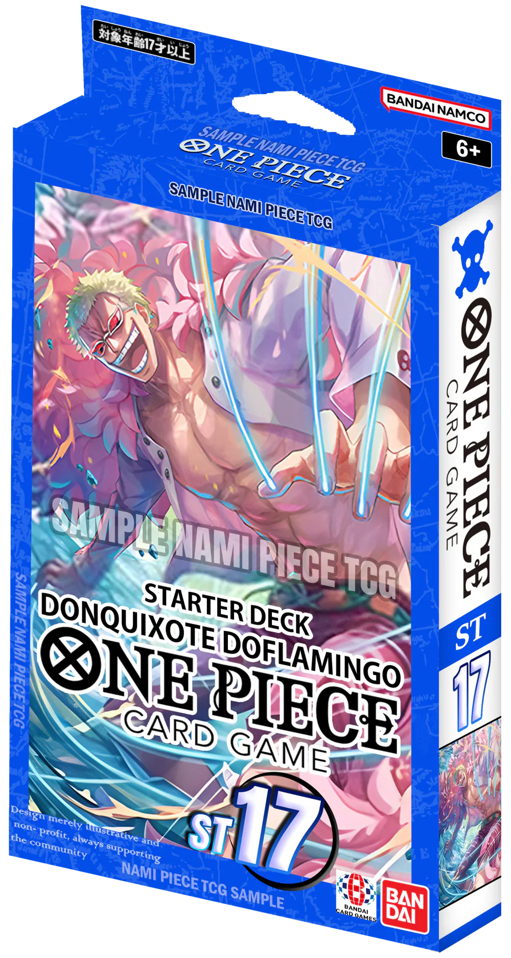 One Piece Card Game ST-17 Blue Donquixote Doflamingo Starter Deck