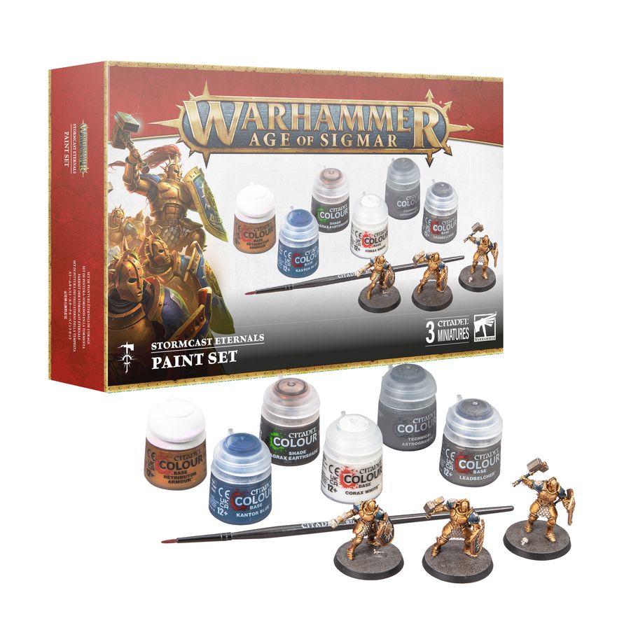 Age of Sigmar - Stormcast Eternals Paints Set (2025)