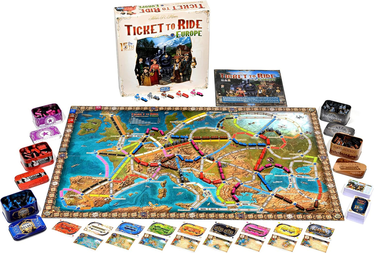 Ticket to Ride: Europe - 15th Anniversary Edition
