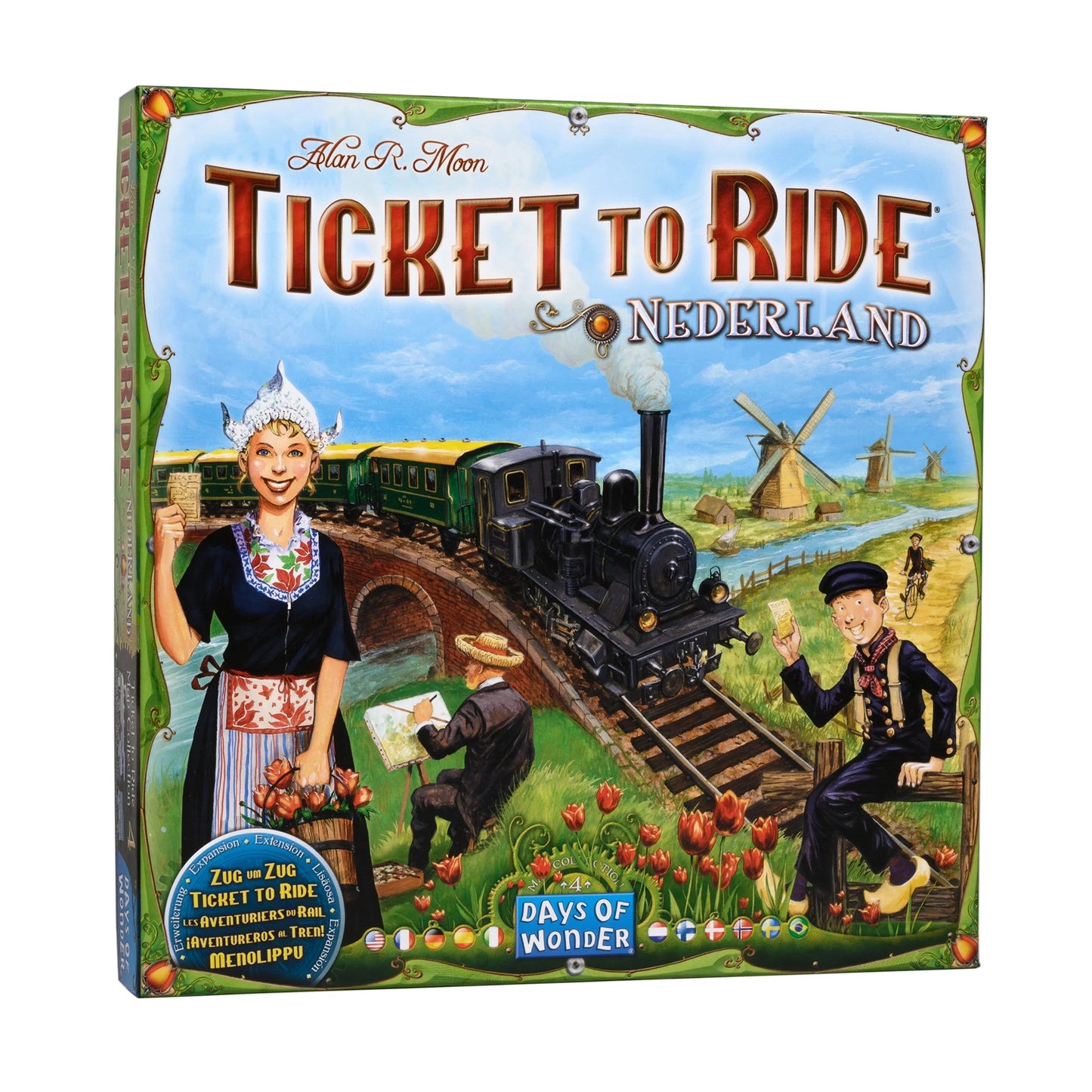 Ticket to Ride Family Strategy Board Game: Nederland Expansion