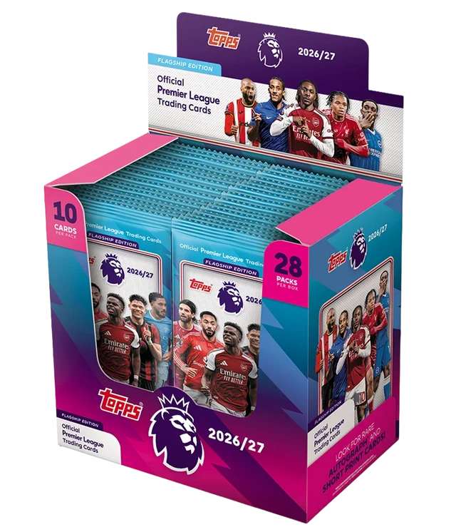 Topps Premier League 2026/27 - Booster Display Box