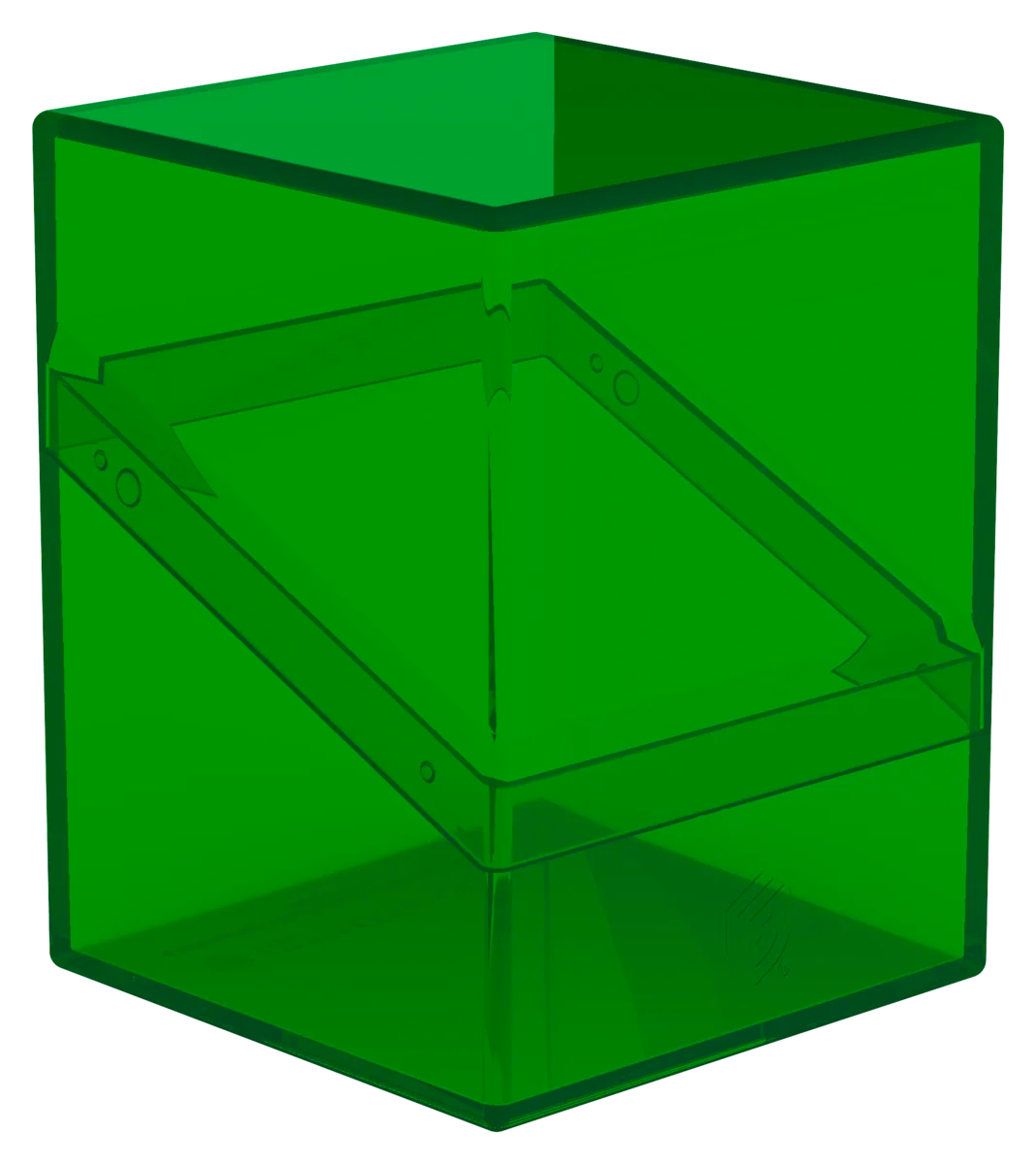 Ultimate Guard: Boulder Deck Case 100+ Clear Emerald
