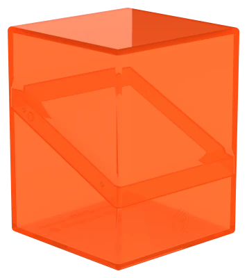 Ultimate Guard: Boulder Deck Case 100+ Clear Poppy Topaz
