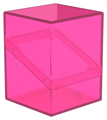 Ultimate Guard: Boulder Deck Case 100+ Clear Rhodonite
