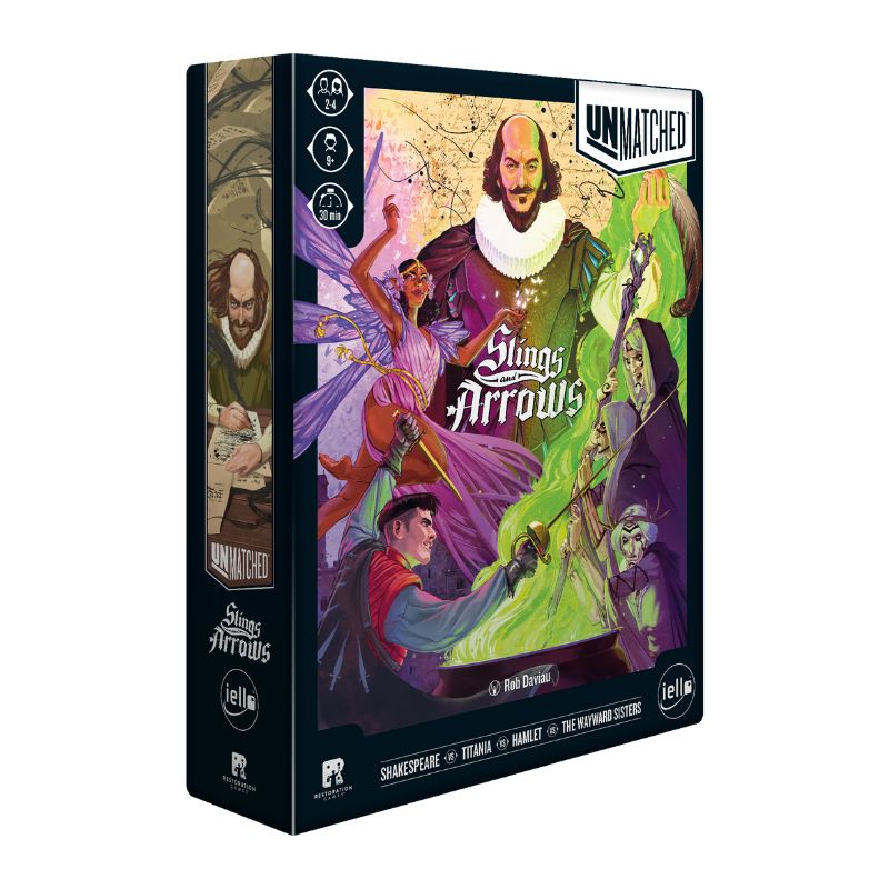 Iello Unmatched: Slings and Arrows Board Game Ages 9+