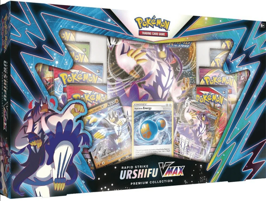 Pokémon Premium collection: Rapid Strike Urshifu VMAX