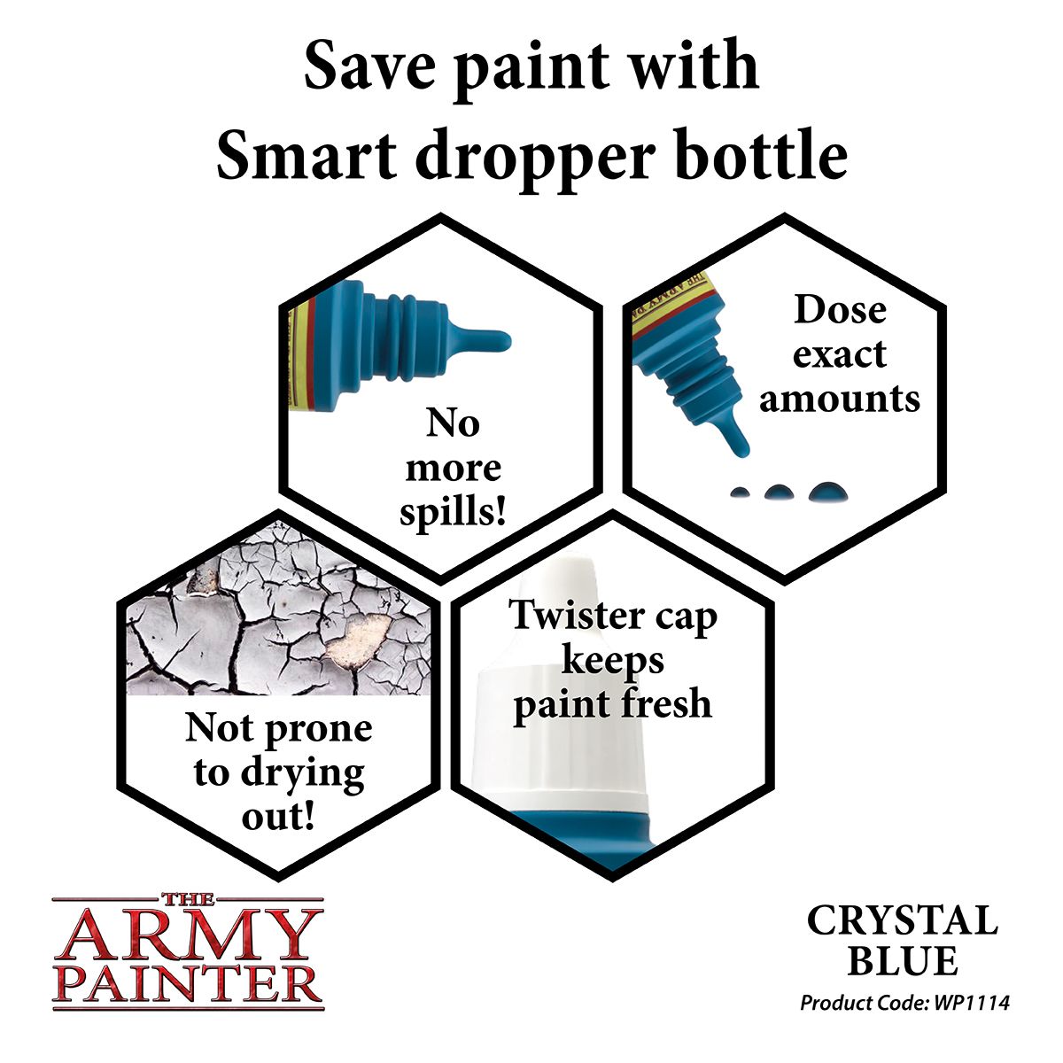 Warpaints Acrylic: Crystal Blue - Army Painter