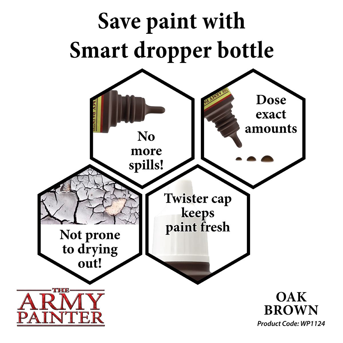 Warpaints Acrylic: Oak Brown - Army Painter