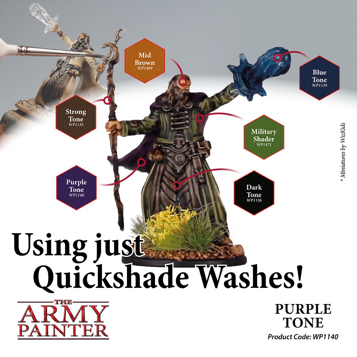 Warpaints Wash: Purple Tone Ink - Army Painter