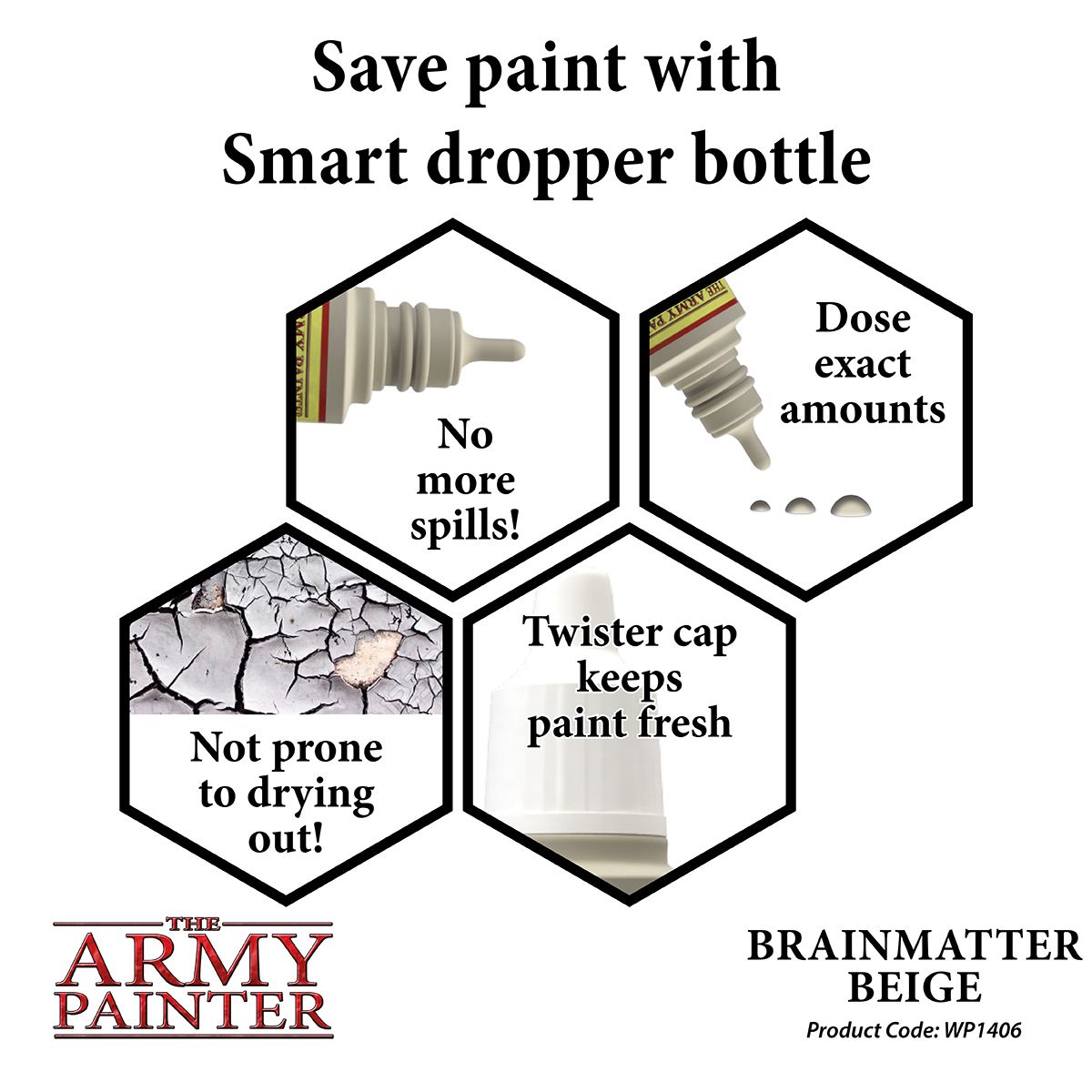 Warpaints Acrylic: Brainmatter Beige - Army Painter