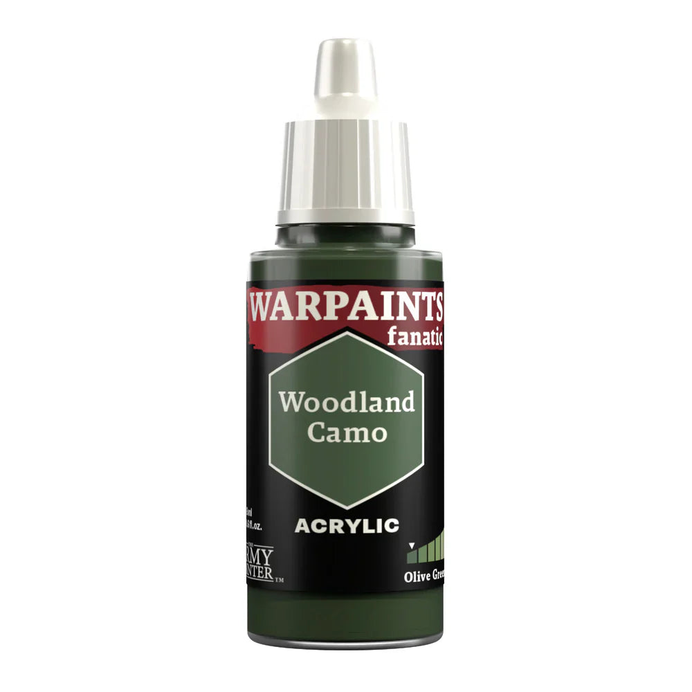 Warpaints Fanatic Acrylic - Woodland Camo- Army Painter