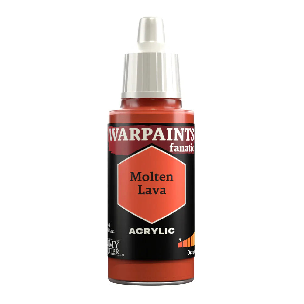 Warpaints Fanatic Acrylic - Molten Lava - Army Painter