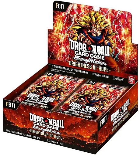 Dragon Ball Super TCG: Fusion World: Booster Box Display - Brightness of Hope (FB-11)
