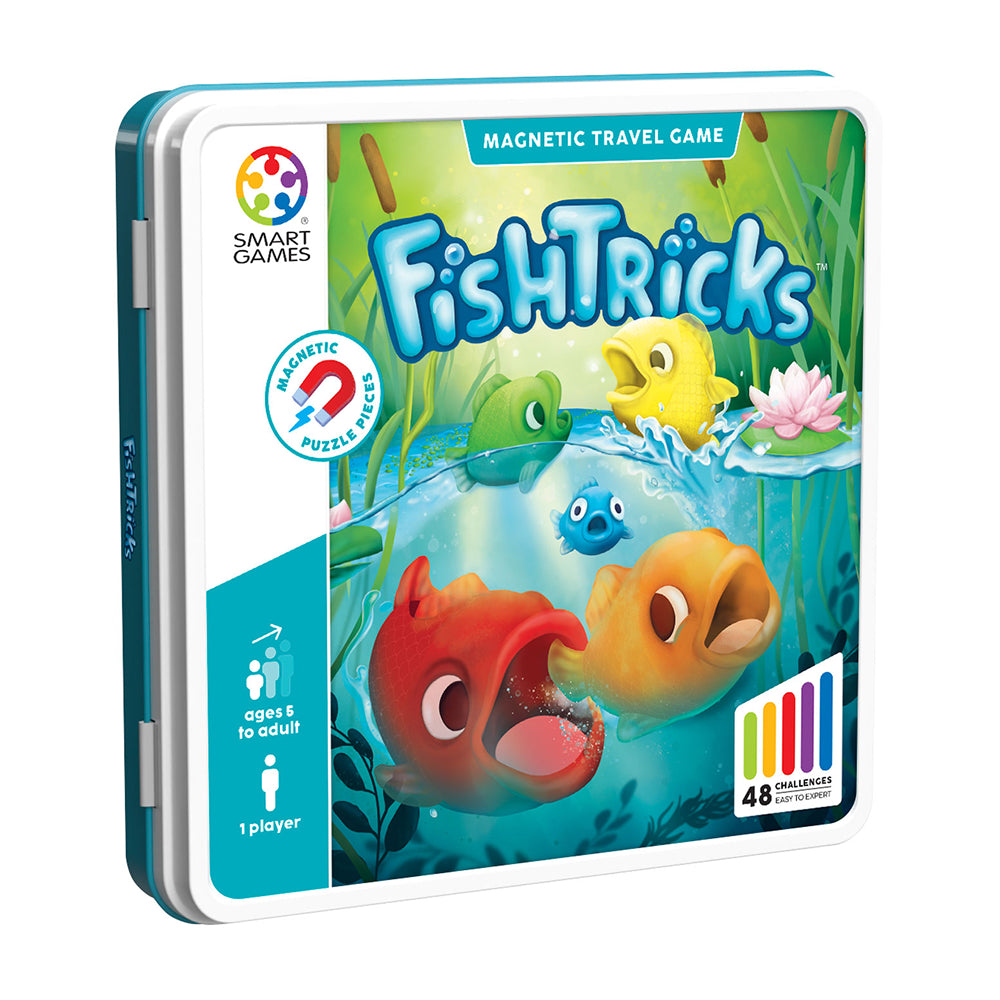 Smart Games - Magnetic Travel Tin: FishTricks (Nordic)