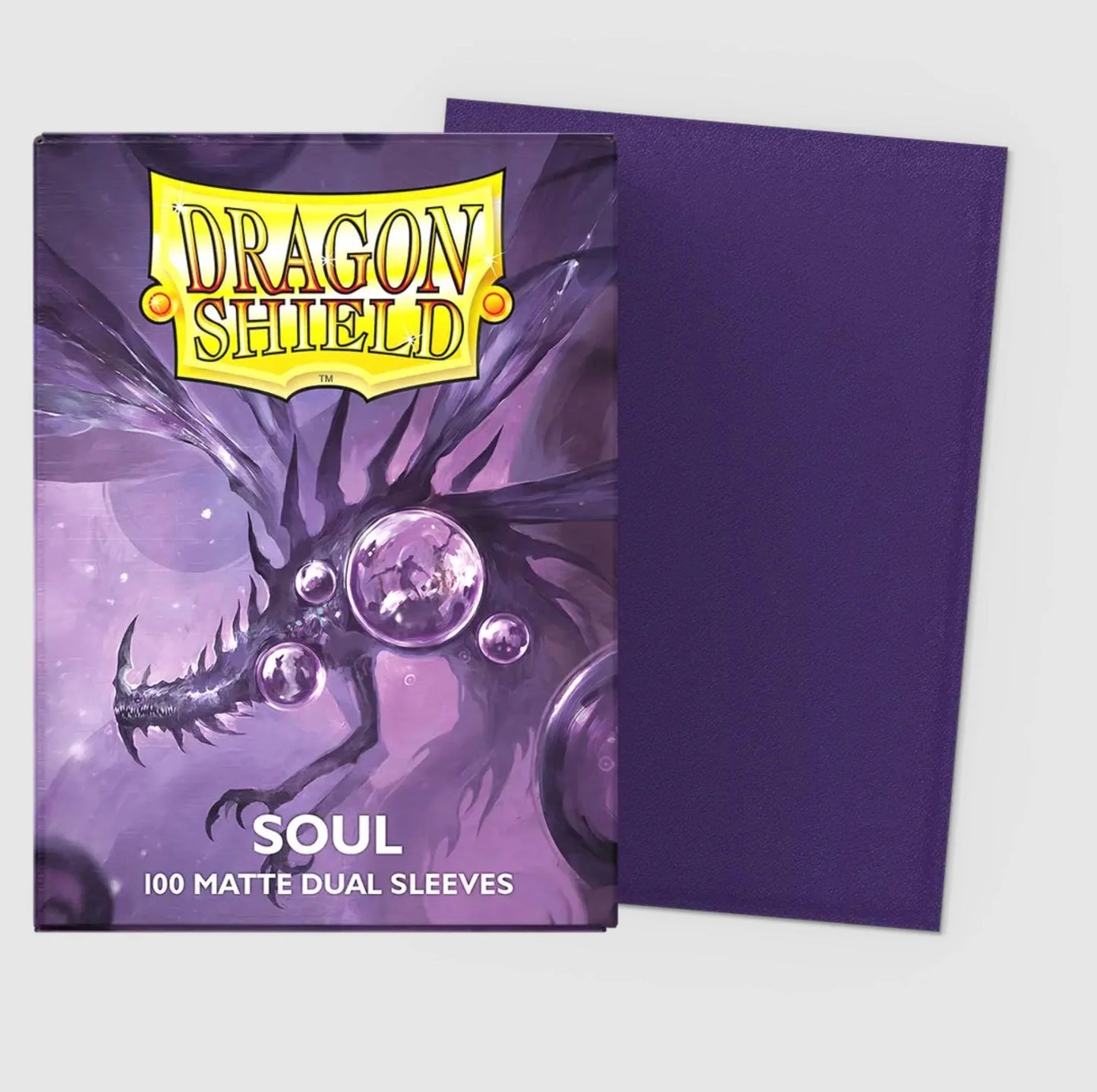 Dragon Shield 100 Matte Dual Sleeves - Soul
