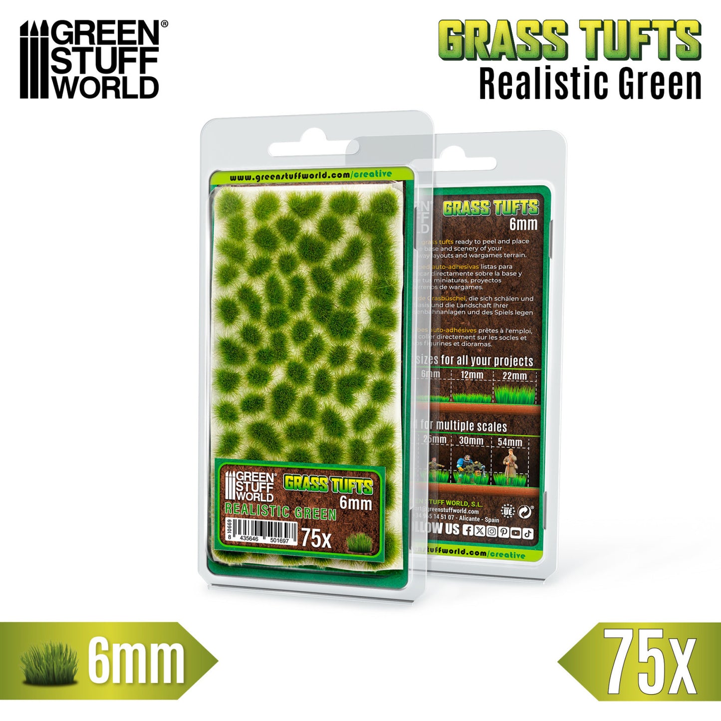Grass tuft 6mm
