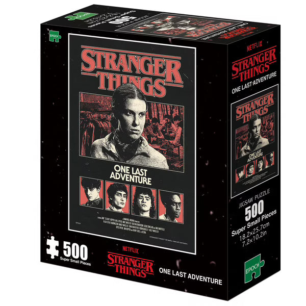 Epoch - Stranger Things One Last Adventure Jigsaw Puzzle Super Small pieces (500pcs.)
