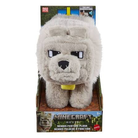 Minecraft Dennis the Wolf Plush