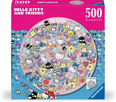 Ravensburger - Hello Kitty And Friends Jigsaw Puzzle (500pcs.) + Poster