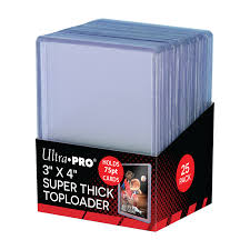 Ultra pro - toploader 3" X 4" super clear