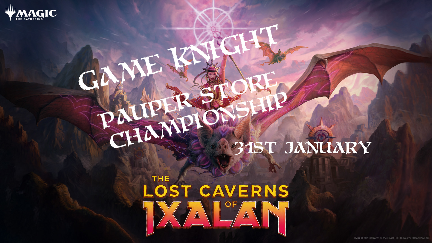 Game Knight Pauper Store Championship