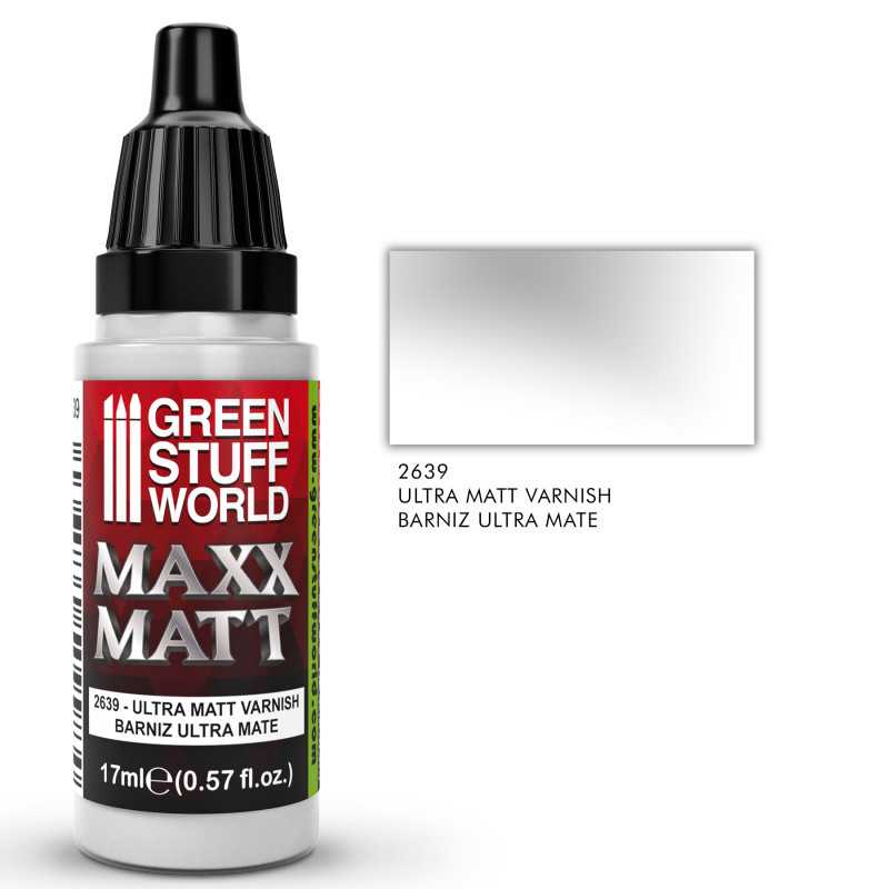 Maxx Matt Varnish 17ml - Ultra Matte Varnish - Green Stuff World