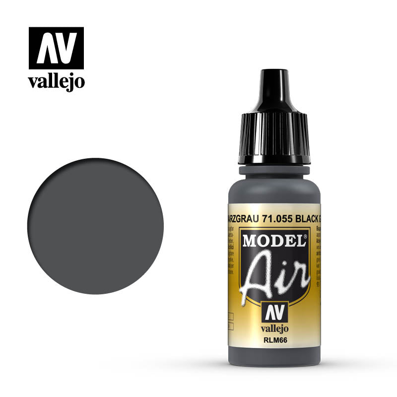 Vallejo Air - Black Grey RLM66