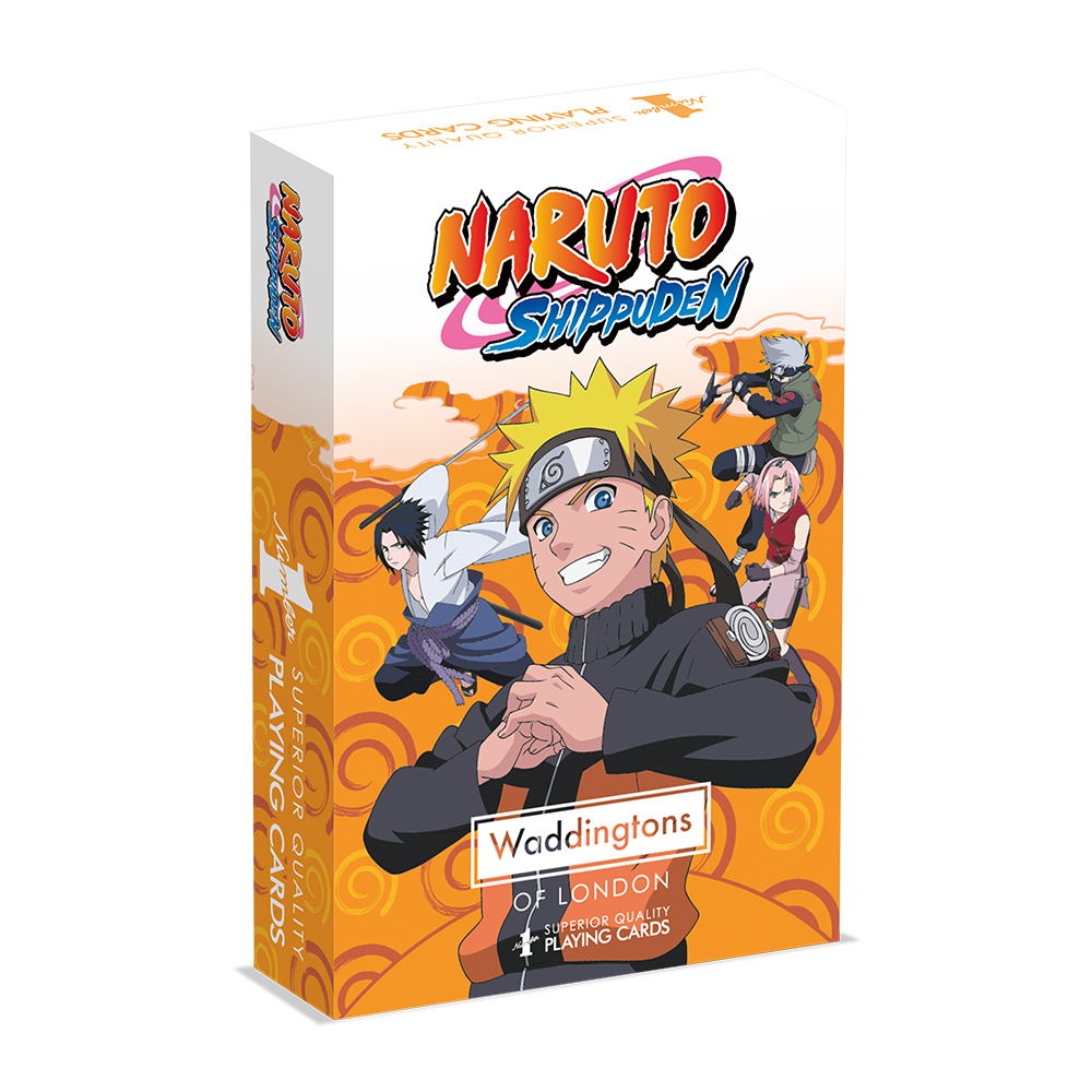 Naruto Playing Cards - Waddingtons