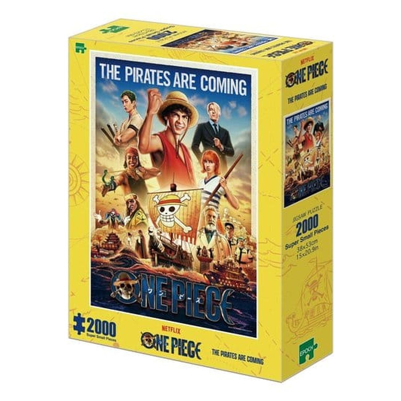 Epoch - One Piece The Pirates Are Coming Jigsaw Puzzle Super Small pieces (2000pcs.)