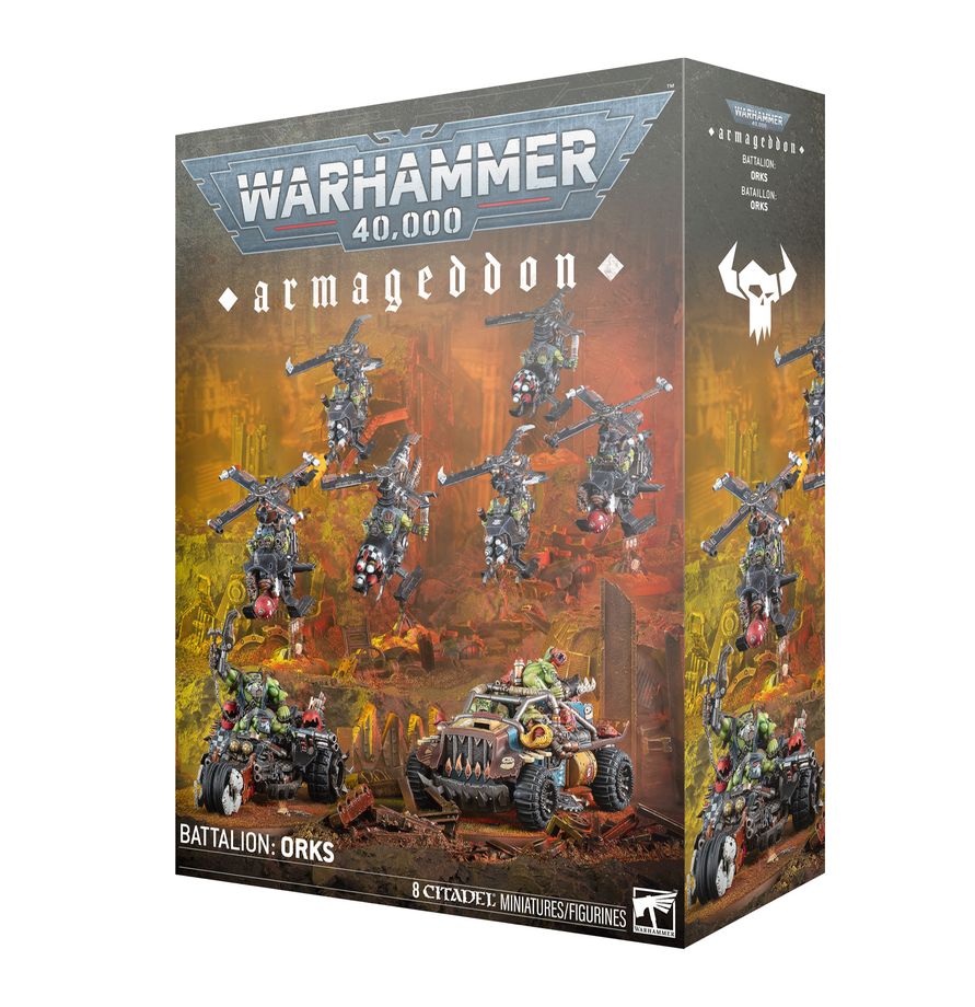 Warhammer 40k - Amageddon Battalion: Orks