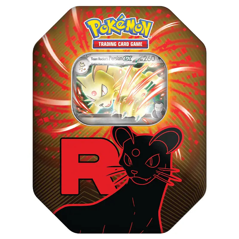 Scarlet & Violet: Destined Rivals - Team Rocket Tin - Persian Promo - Pokemon