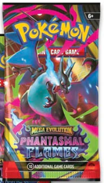 Pokémon TCG: Phantasmal Flames Single Booster Pack