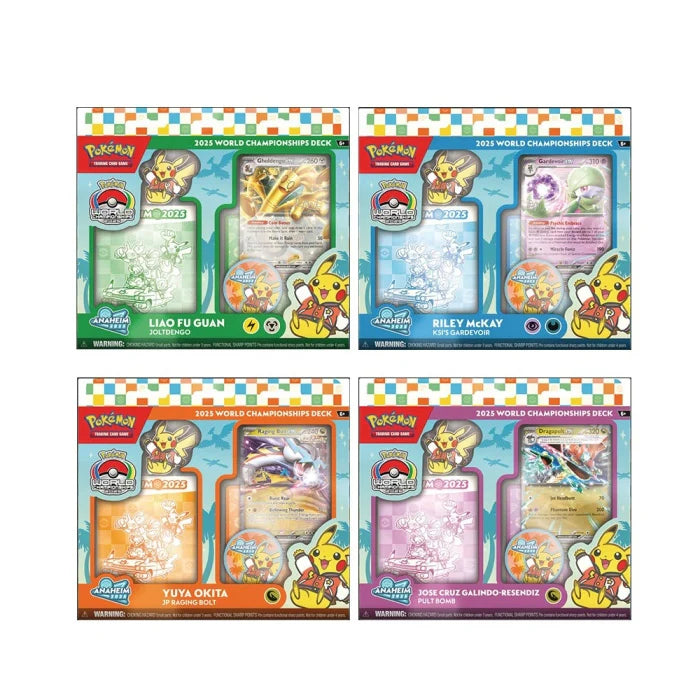 Pokémon: TCG - World Championship 2025 Decks (More Variants)