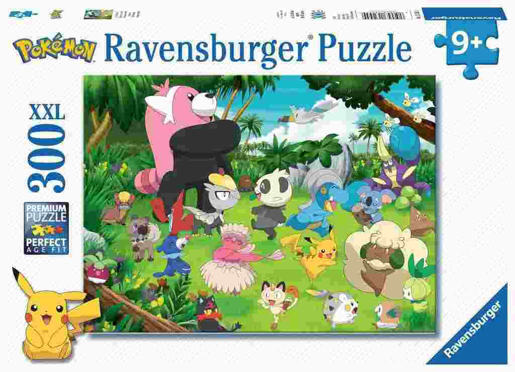 Ravensburger - Pokemon: Wild Pokemon XXL Jigsaw Puzzle (300 pcs.)