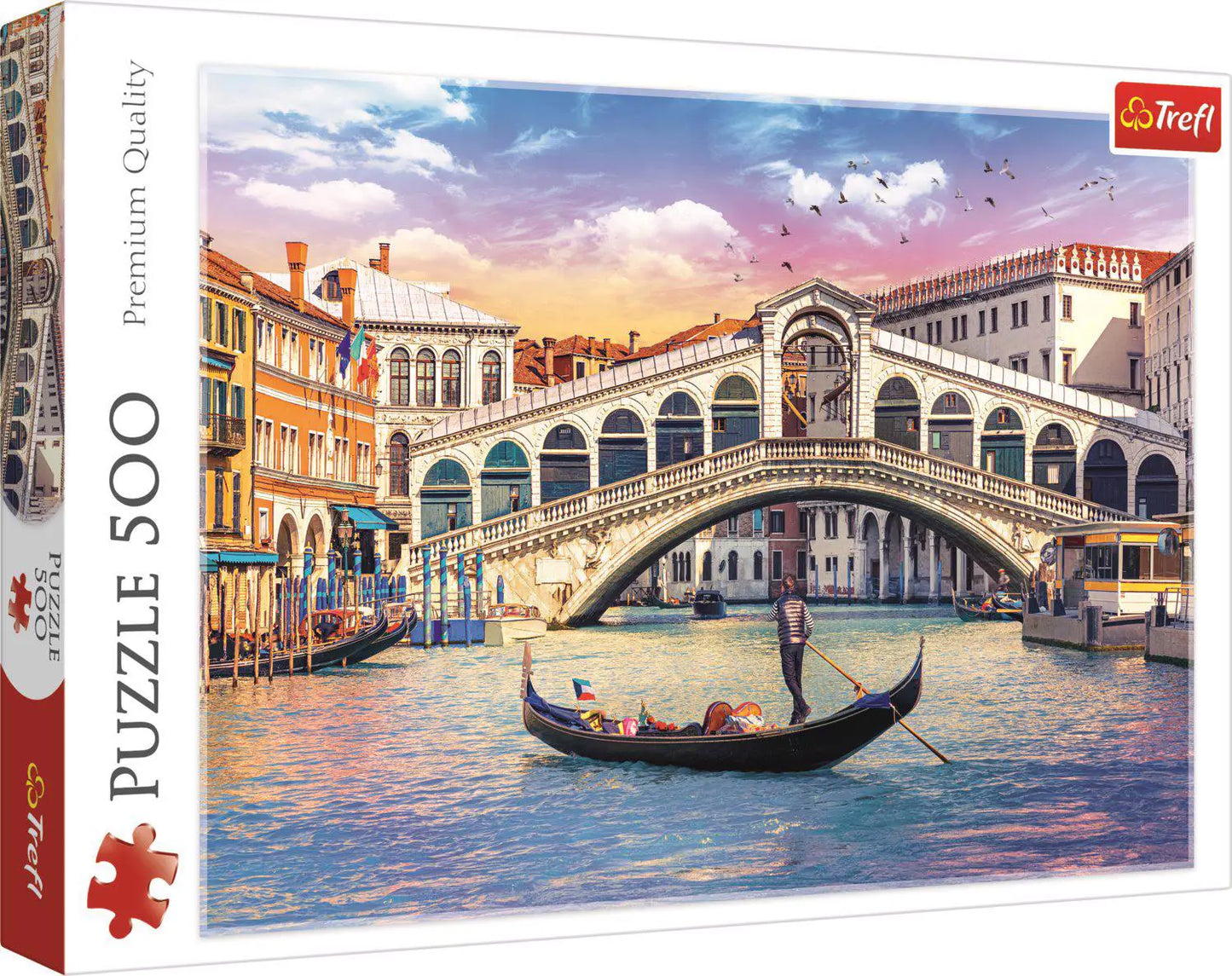 Trefl - Jigsaw Puzzle Rialto Bridge, Venice (500 pcs.)