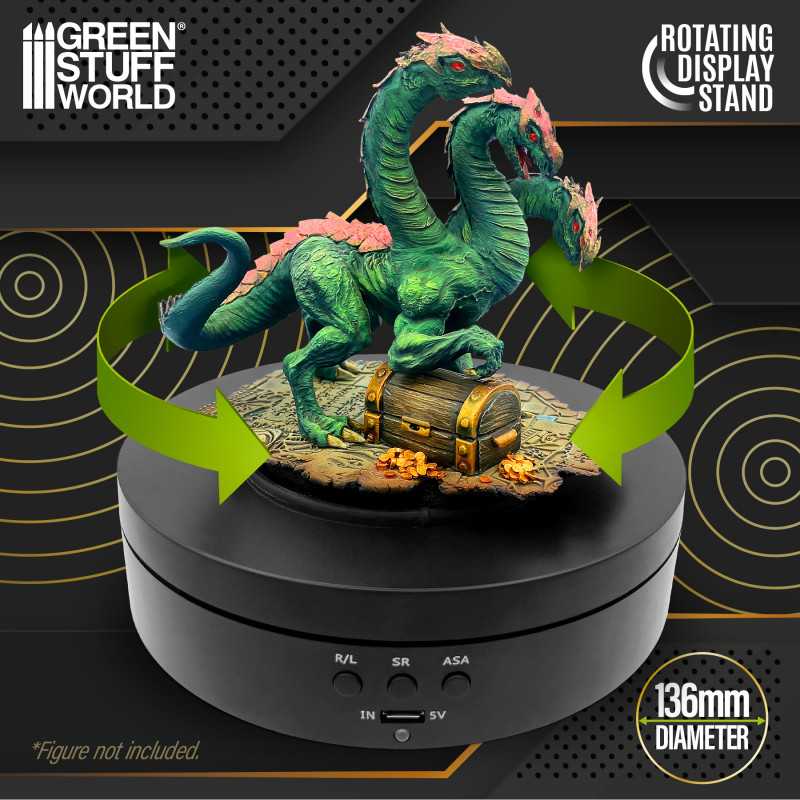 Rotating Display Stand 136mm - Green Stuff World