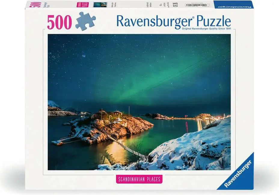Scandinavia Places 500p: Northern Lights - Klassiske puslespil