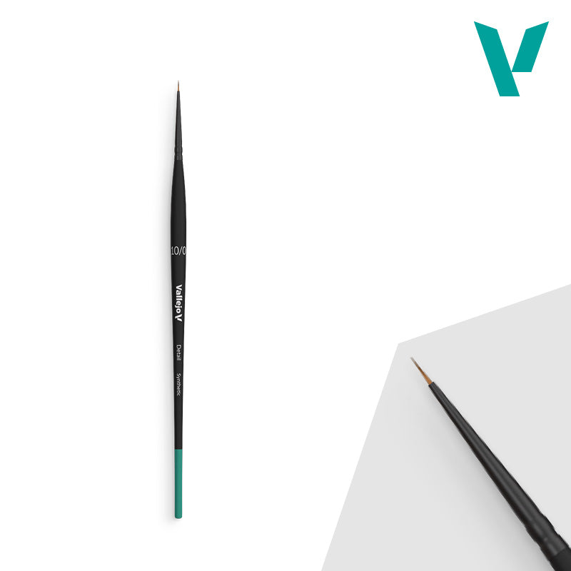 Detail - Size 10/0 Brush - Synthetic Round - Vallejo