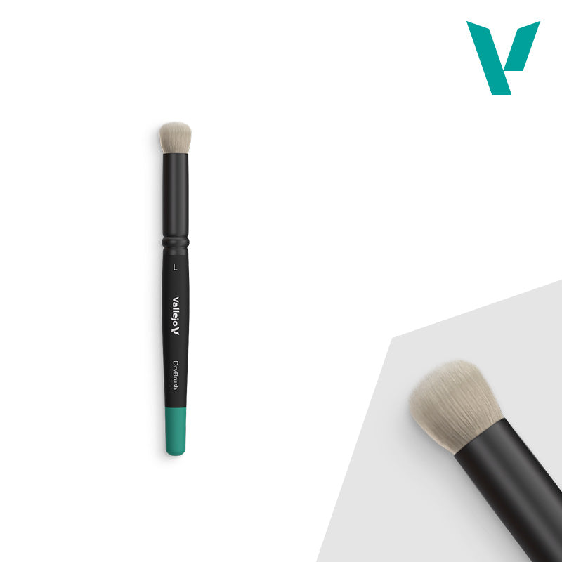 Dry Brush - Large Brush - Round Natural Hair - Vallejo