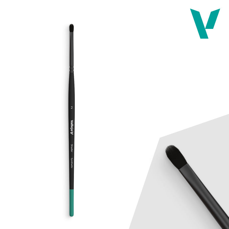 Shader - Size 2 Brush - Synthetic Soft - Vallejo