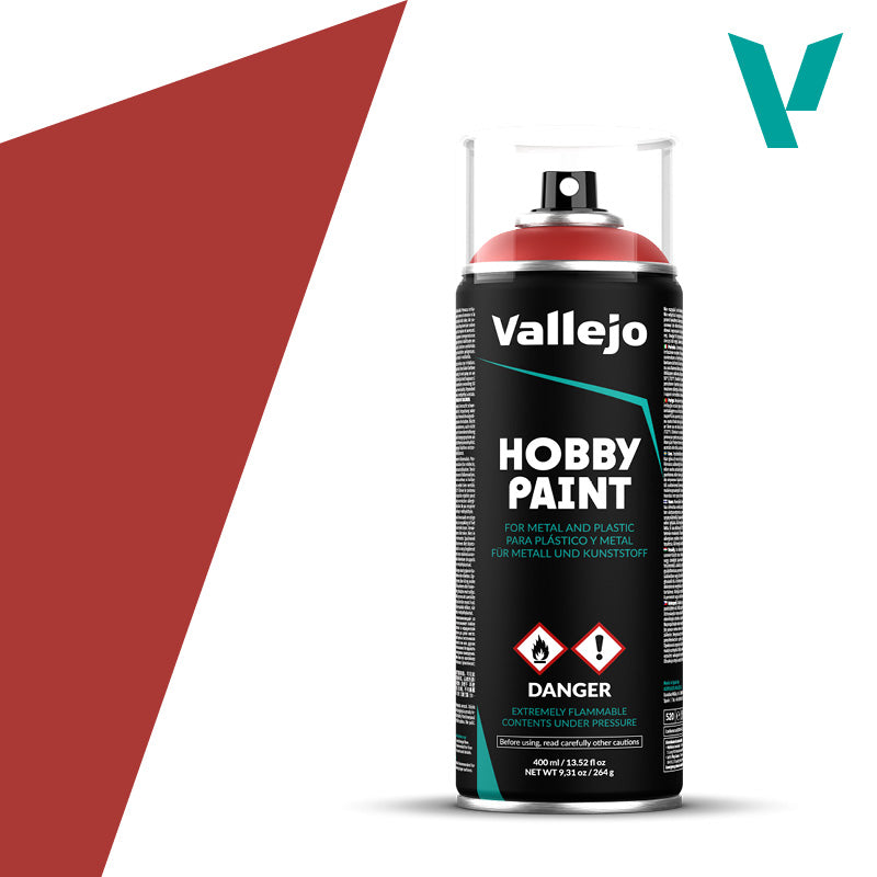 Vallejo Hobby Paint Spray - Scarlet Red