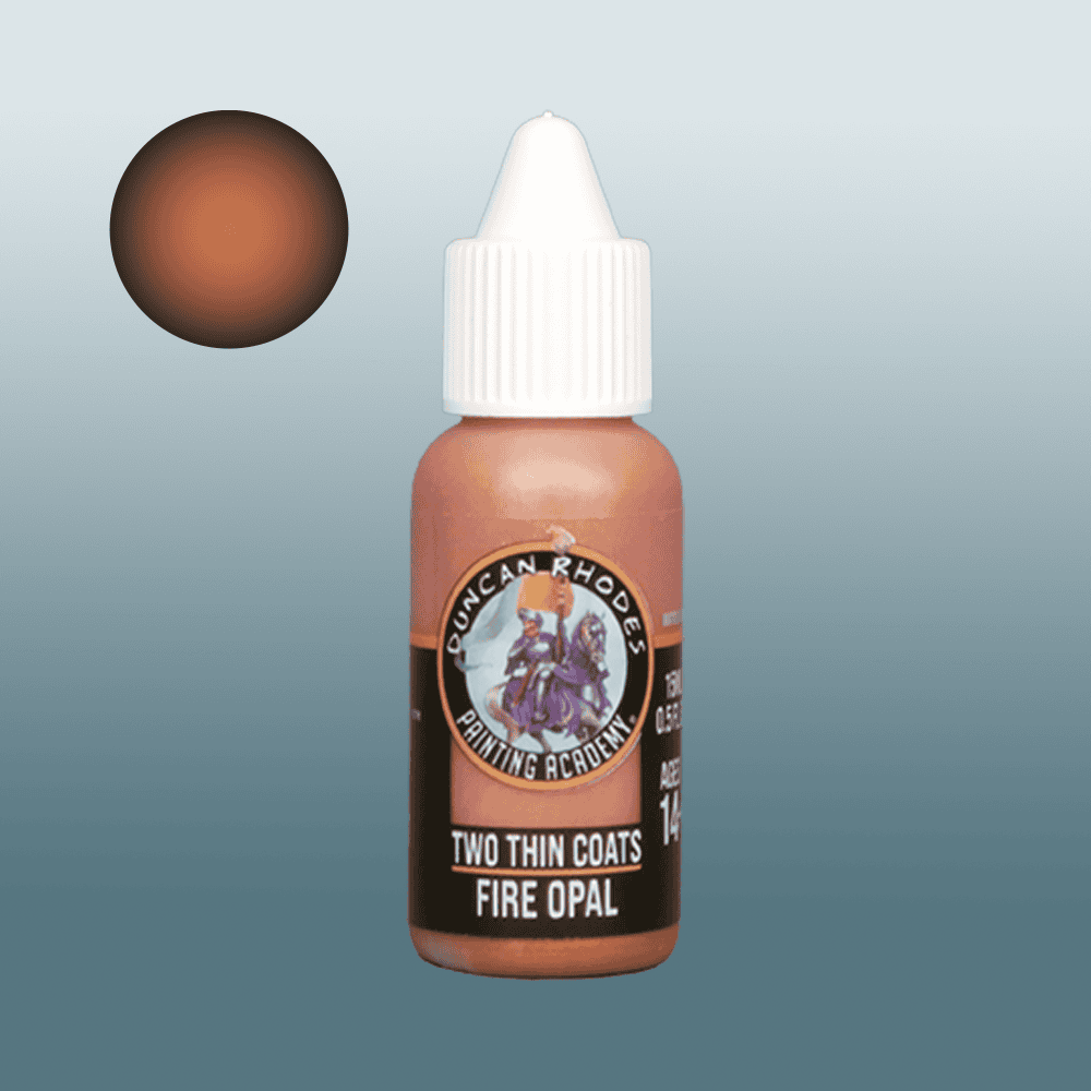 Fire Opal - Two Thin Coats