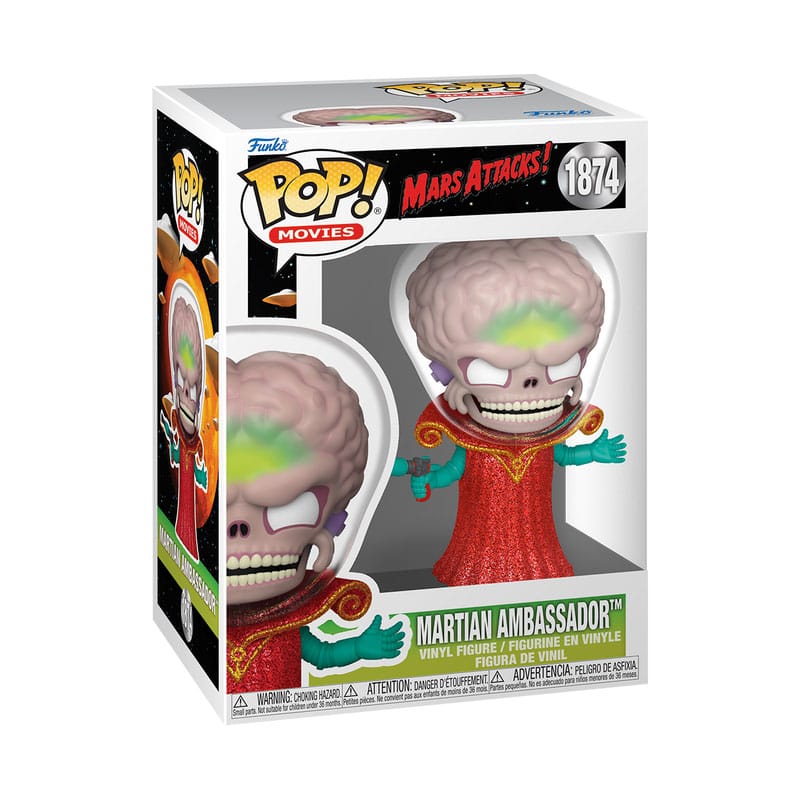 Funko Pop! Movies - Mars Attacks!: Martian Ambassador Nr.1874