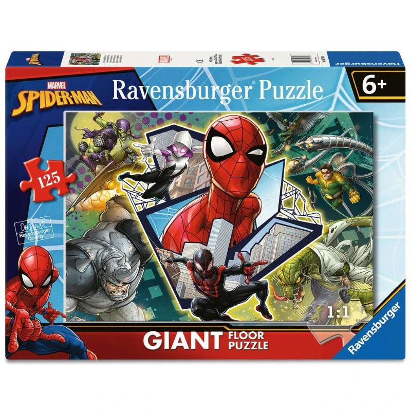 Ravensburger - Giant Floor Jigsaw Puzzle (125 pcs.) Spiderman