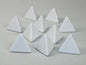 Chessex - Bag of 10 d4 White Blank Opaque Polyhedral Dice